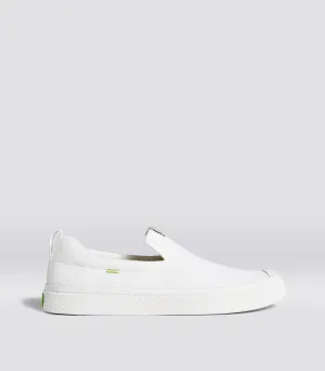 IBI SLIP-ON White Knit Sneaker Women