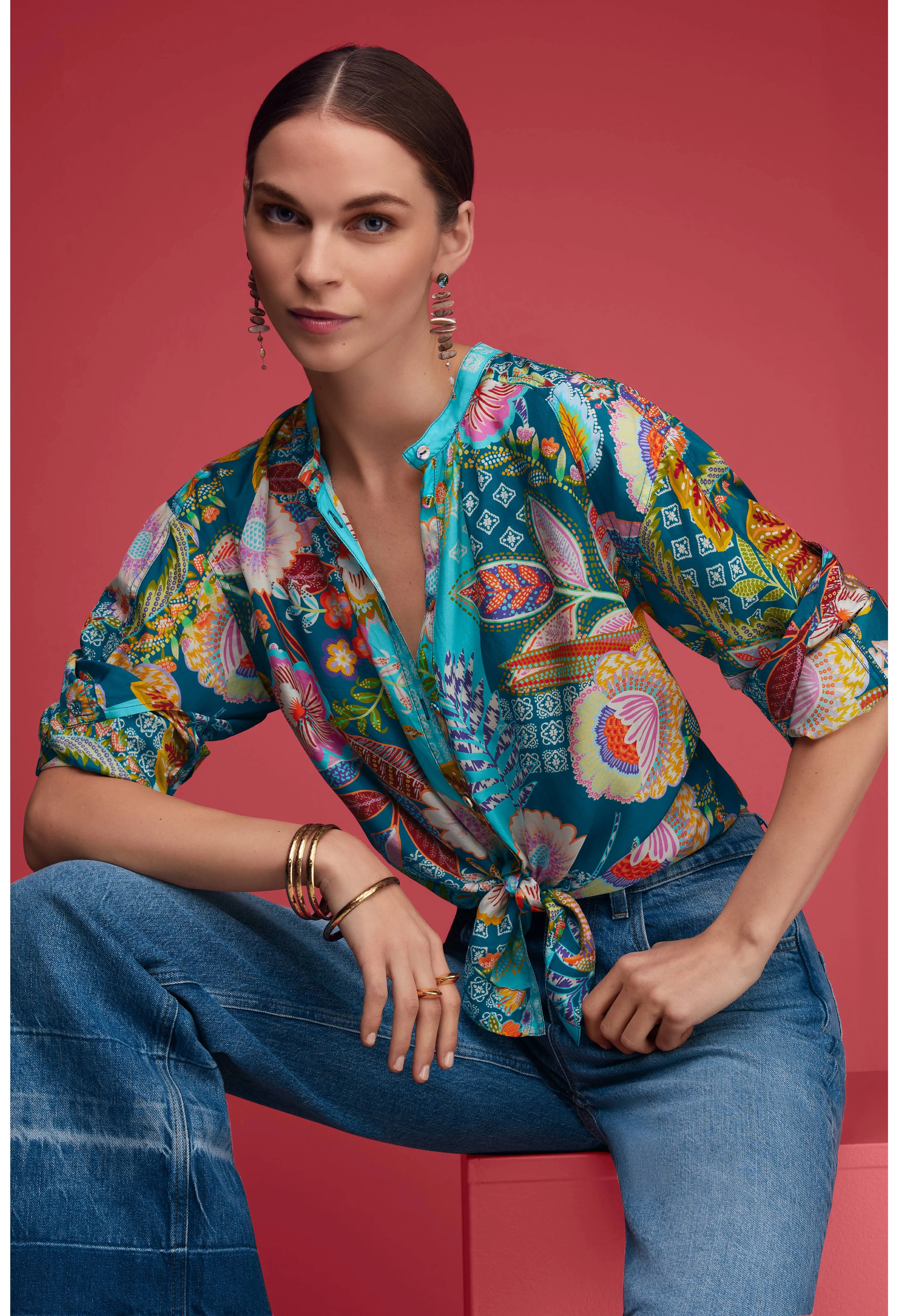 Johnny Was Wild Kalani Blouse