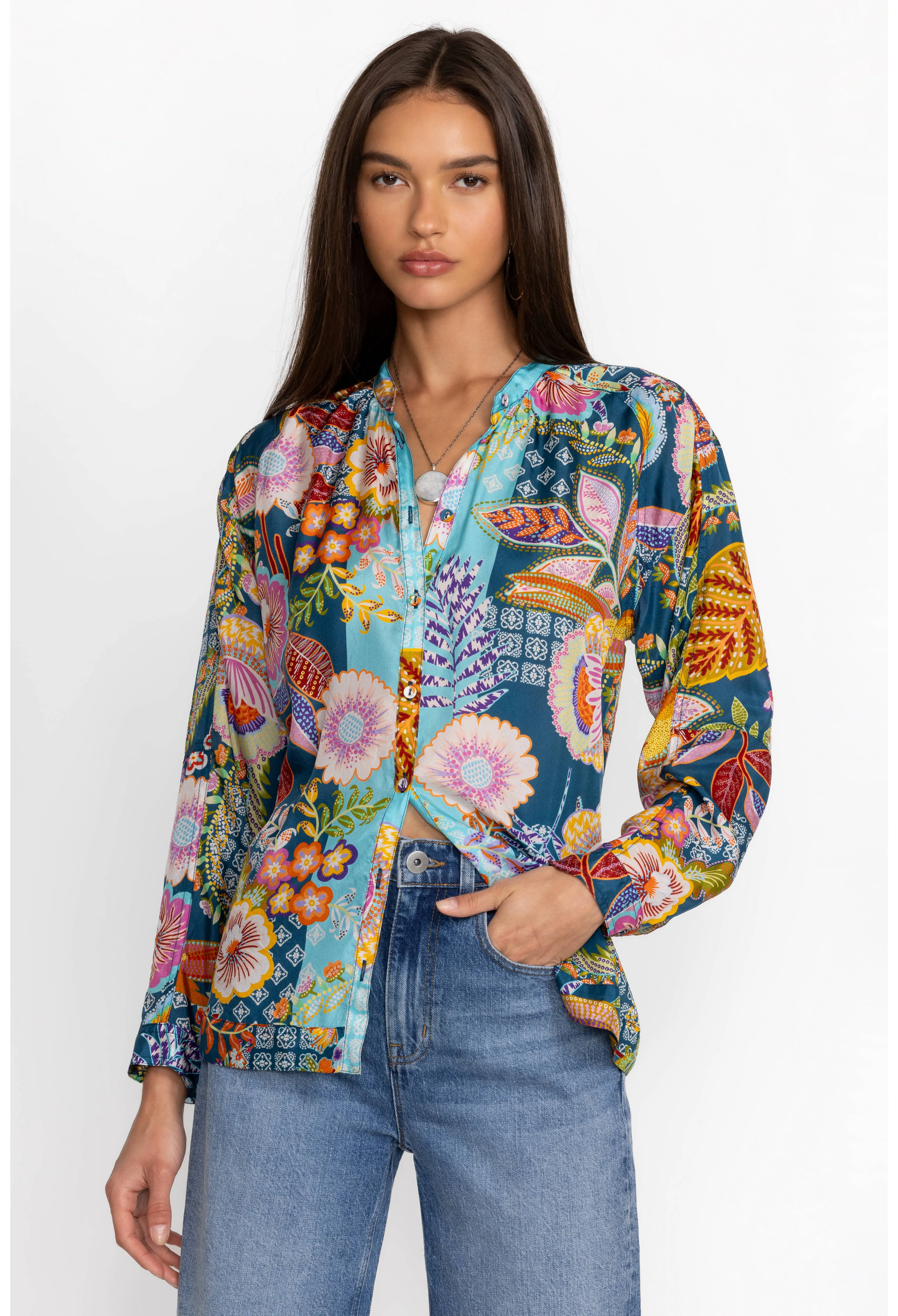 Johnny Was Wild Kalani Blouse