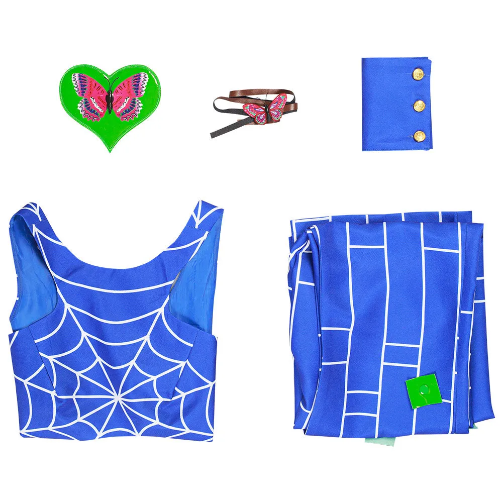 JoJo‘s Bizarre Adventure : Stone Ocean Halloween Carnival Suit Jolyne Cujoh Cosplay Costume Pants Vest Outfit
