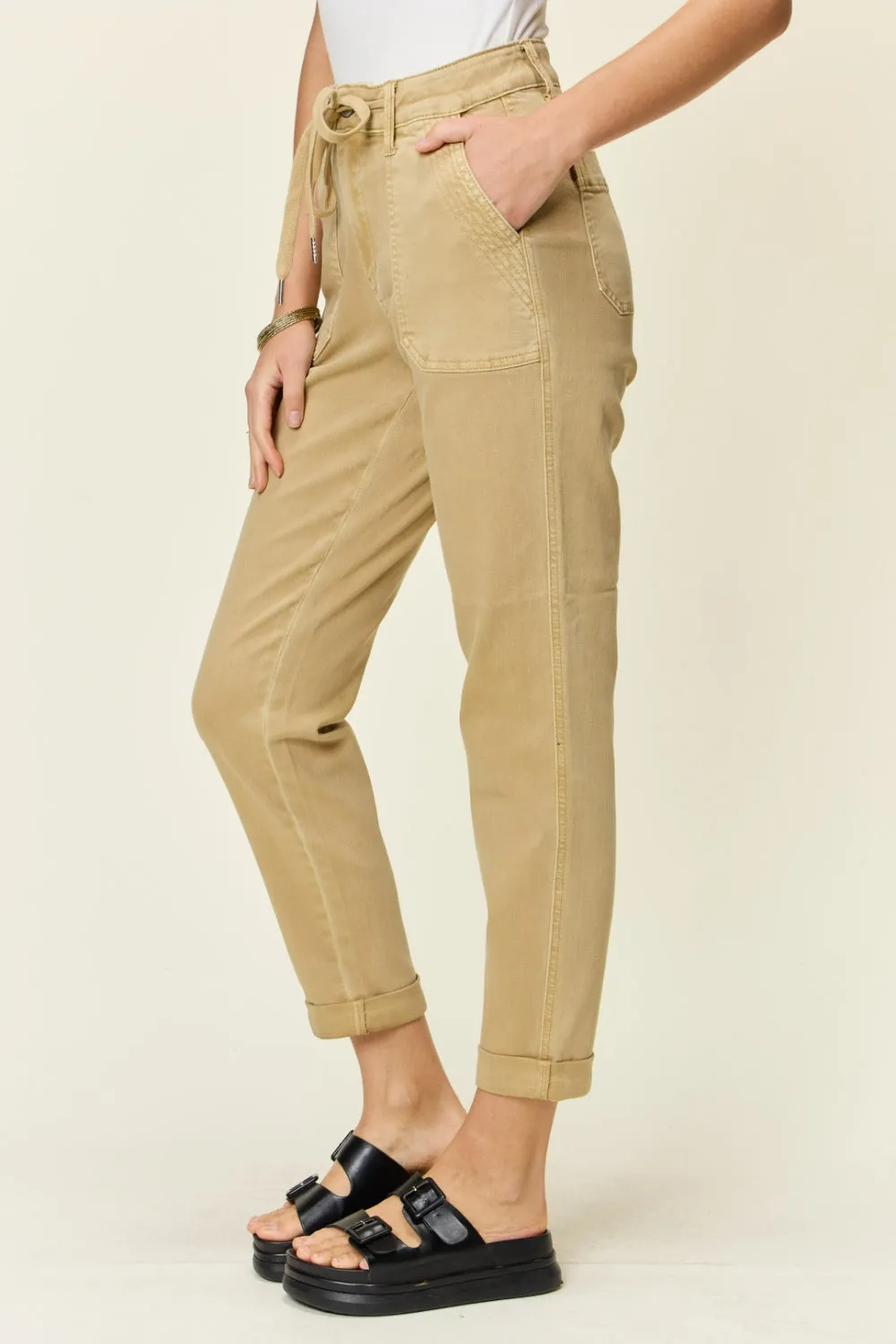 Judy Blue Full Size High Waist Jogger Jeans ONLINE EXCLUSIVE