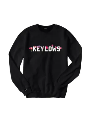 Keylows Floral black Sweatshirt