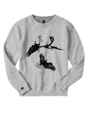 Keylows Only the Strong Survive gray Sweatshirt