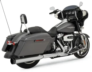 Khrome Werks 202560 2-Into-1 Torque Booster Conversion Kit w/ 4.50in. HP-Plus Slip-On - Chrome w/ Black Billet End Cap