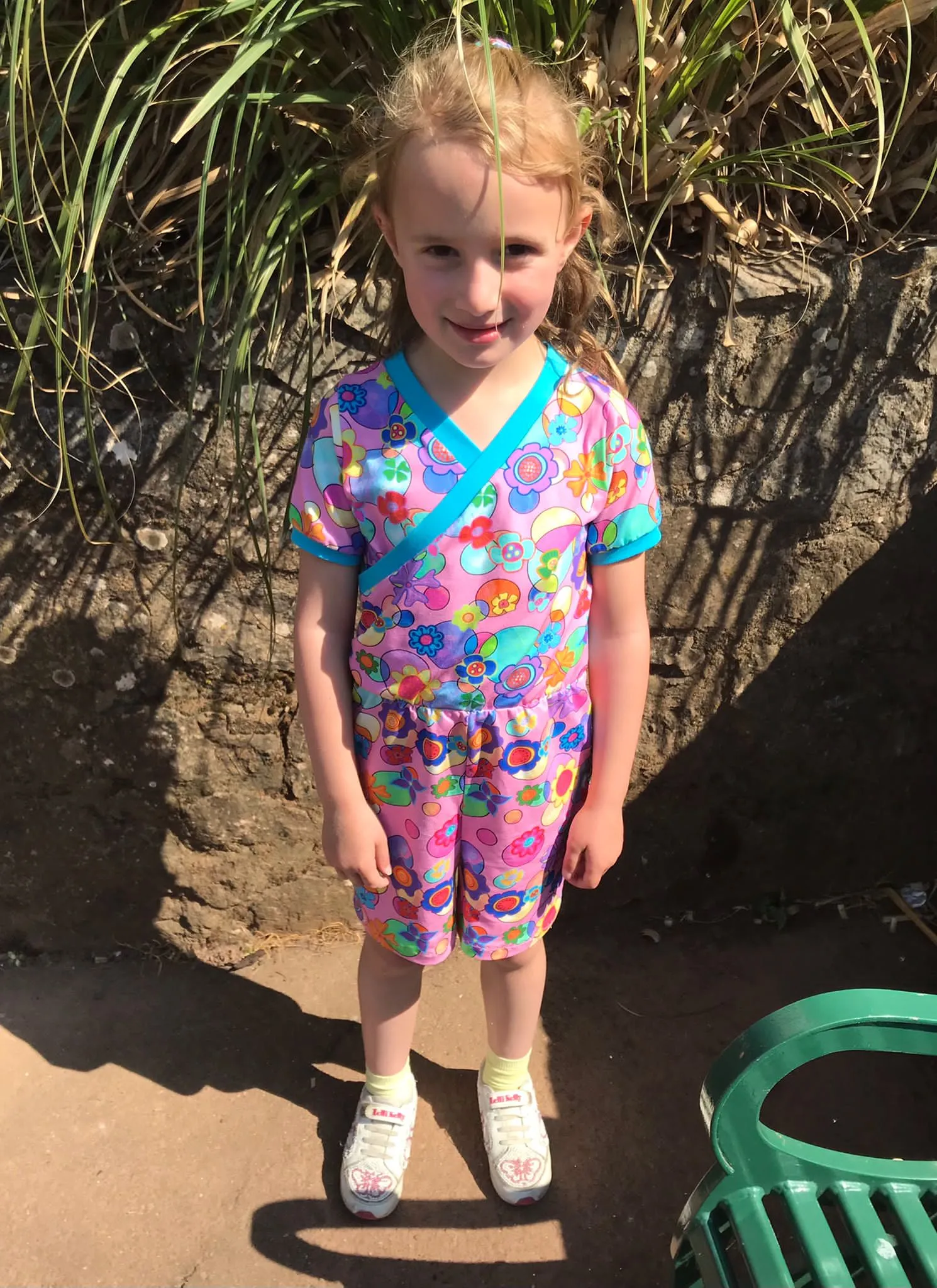 Kids Cross Front Summer Playsuit