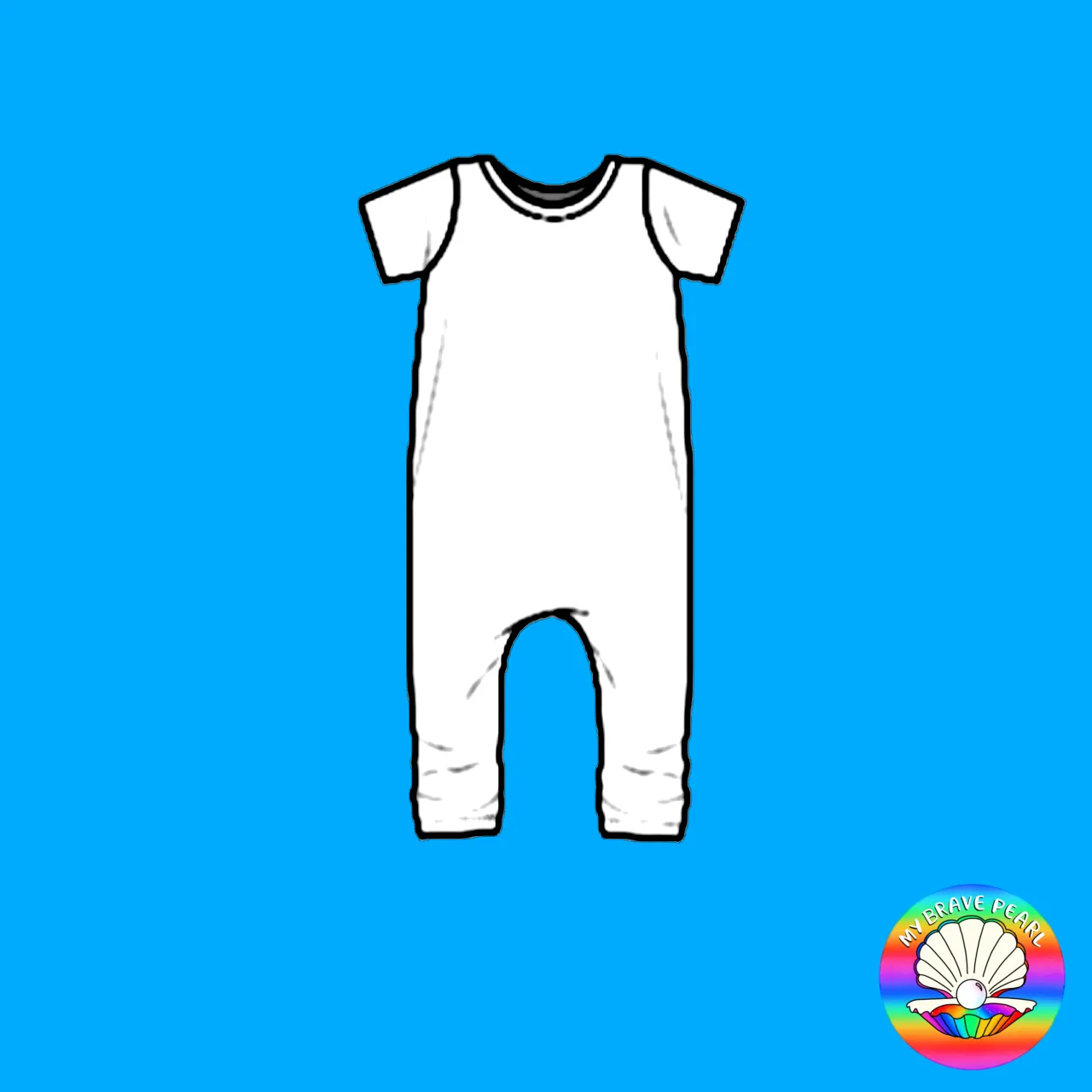 Kids Preorder Short Sleeve Pull On Romper