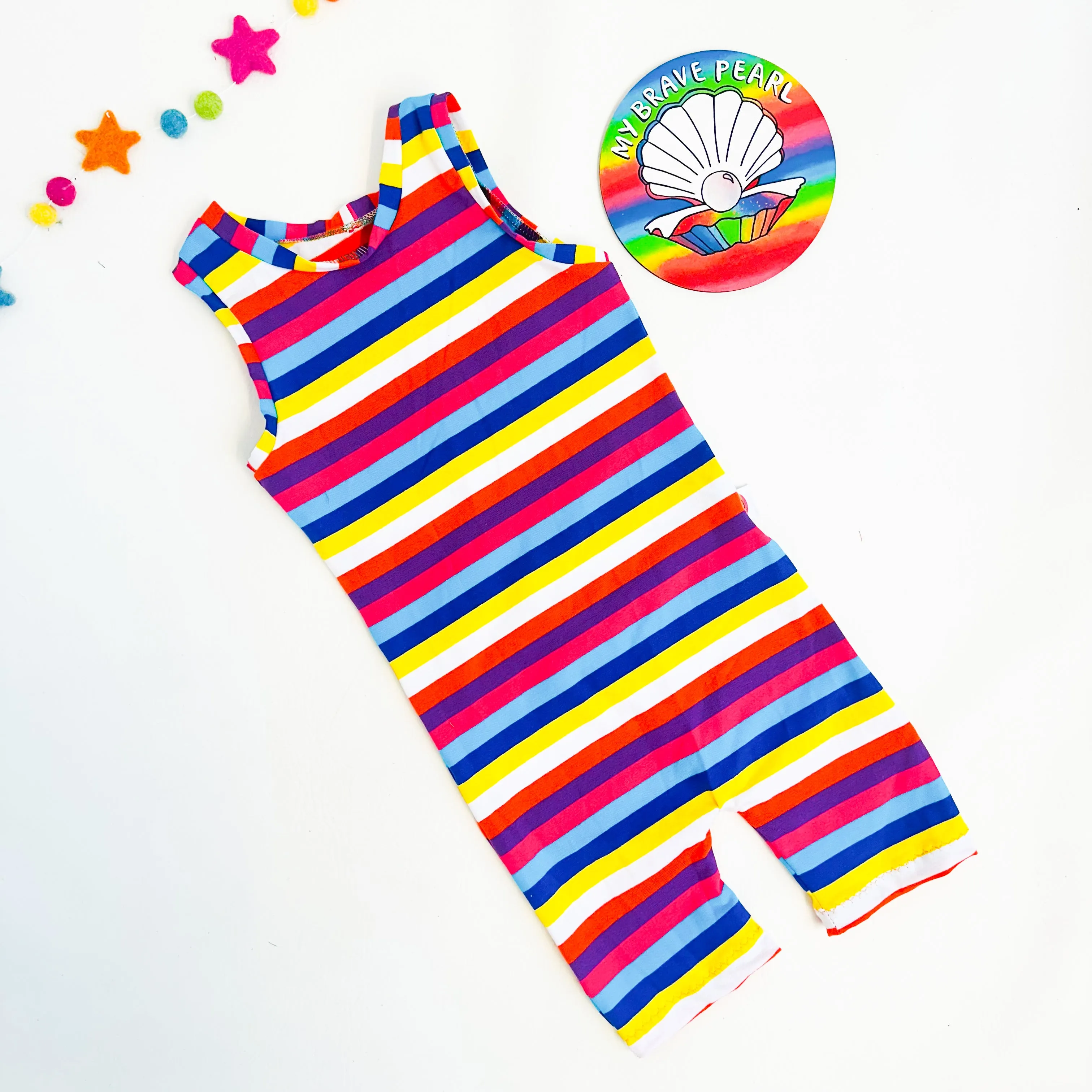 Kids Sleeveless Romper/Unitard