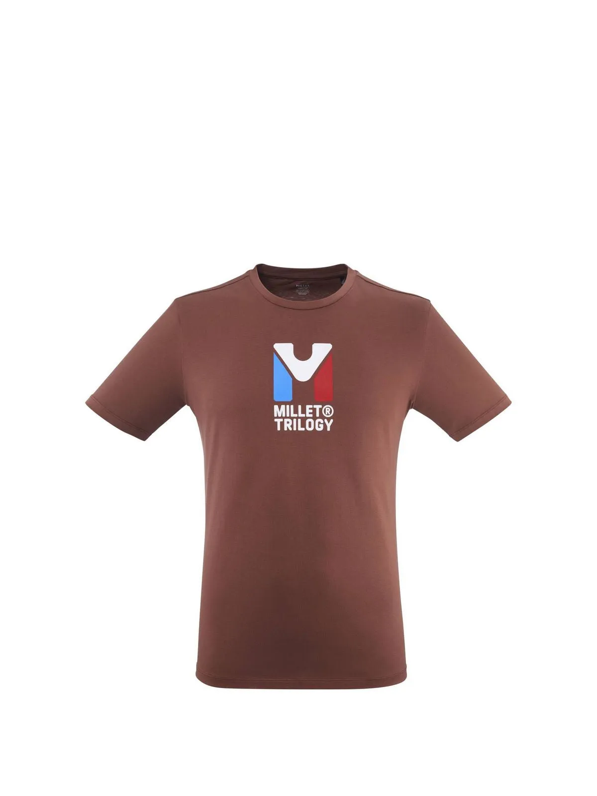 Koszulka MILLET M Chamonix Tri Ts Ss bordowy