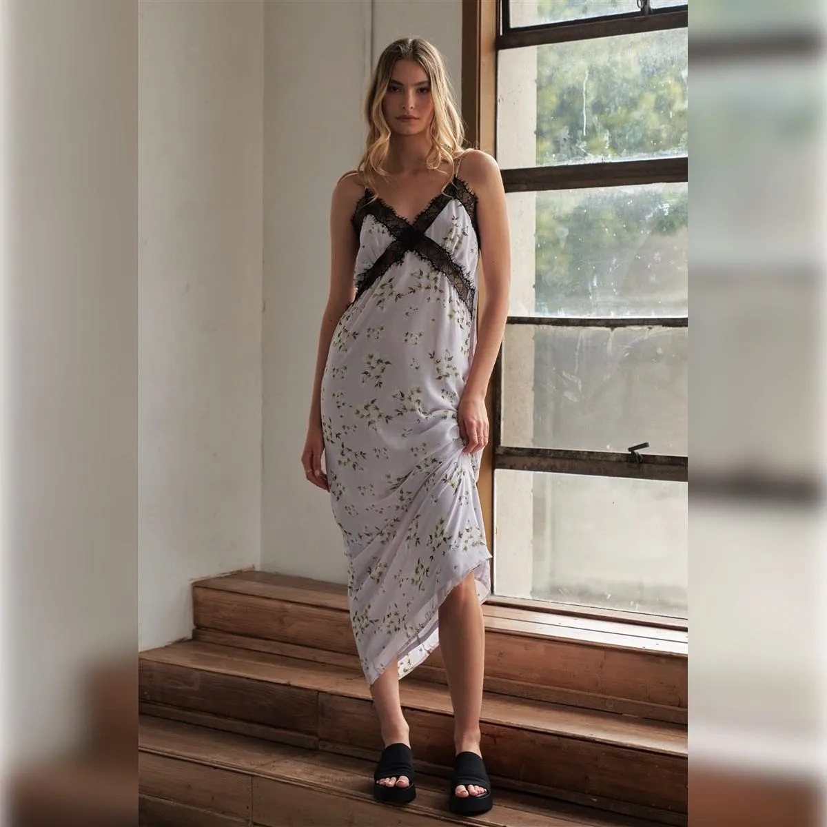 Lilac Slip Dress