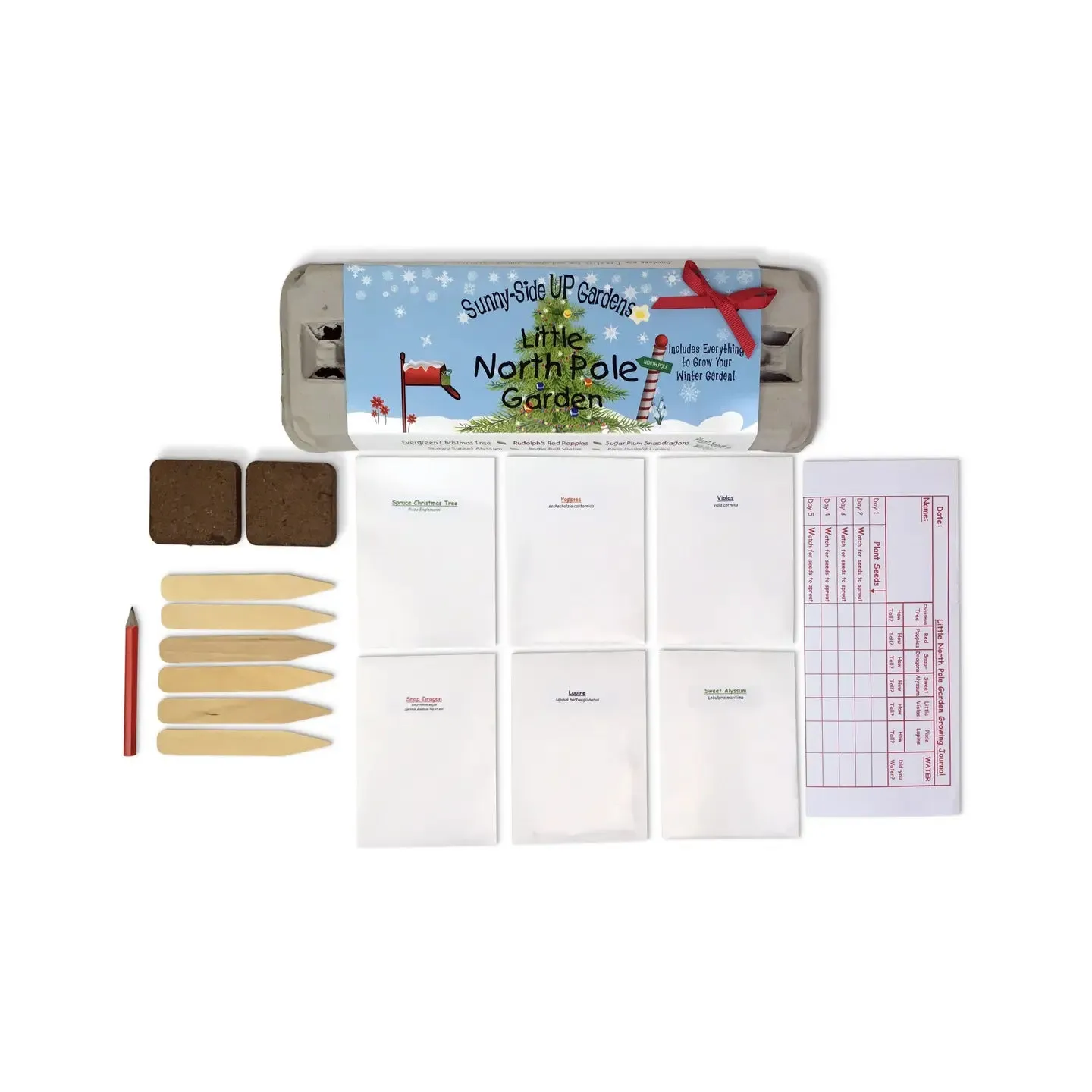 Little North Pole Garden Christmas Holiday Grow Kit