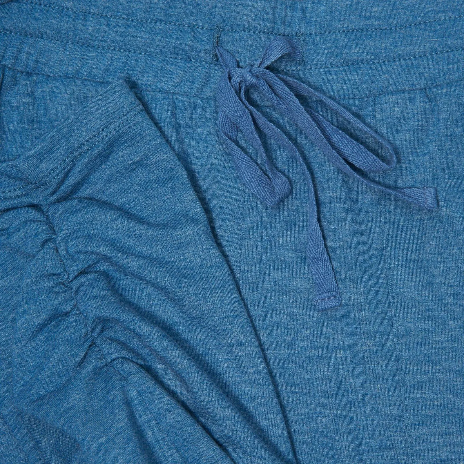 LOGO  by Lori Goldstein Women's French Terry Lounge Pants With Ruched Legs