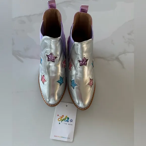 Lola   the Boys Halogram Star Boots-Size 29 (11.5 little girls) NWT
