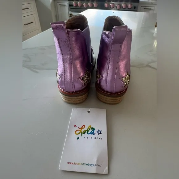 Lola   the Boys Halogram Star Boots-Size 29 (11.5 little girls) NWT