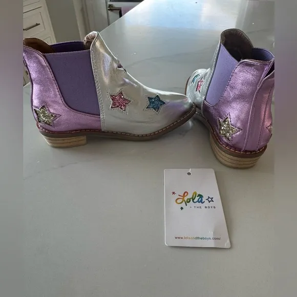 Lola   the Boys Halogram Star Boots-Size 29 (11.5 little girls) NWT