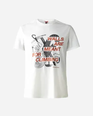 M Outdoor S/S Graphic Tee - Gardenia White