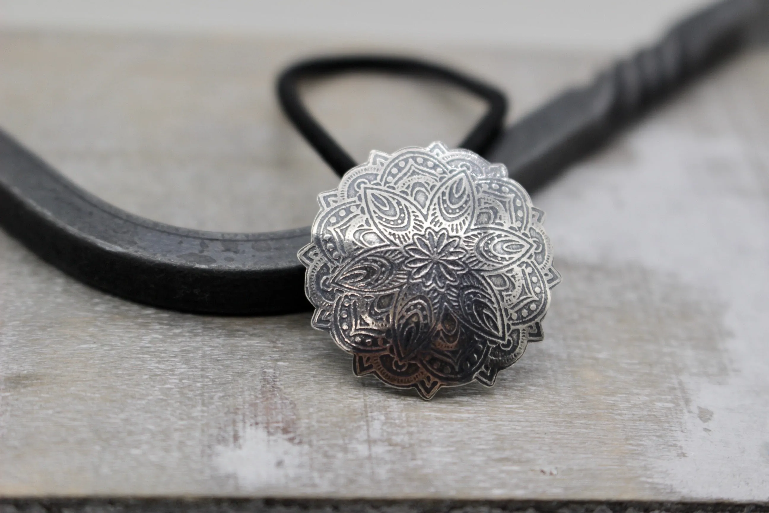Mandala Ponytail Holder