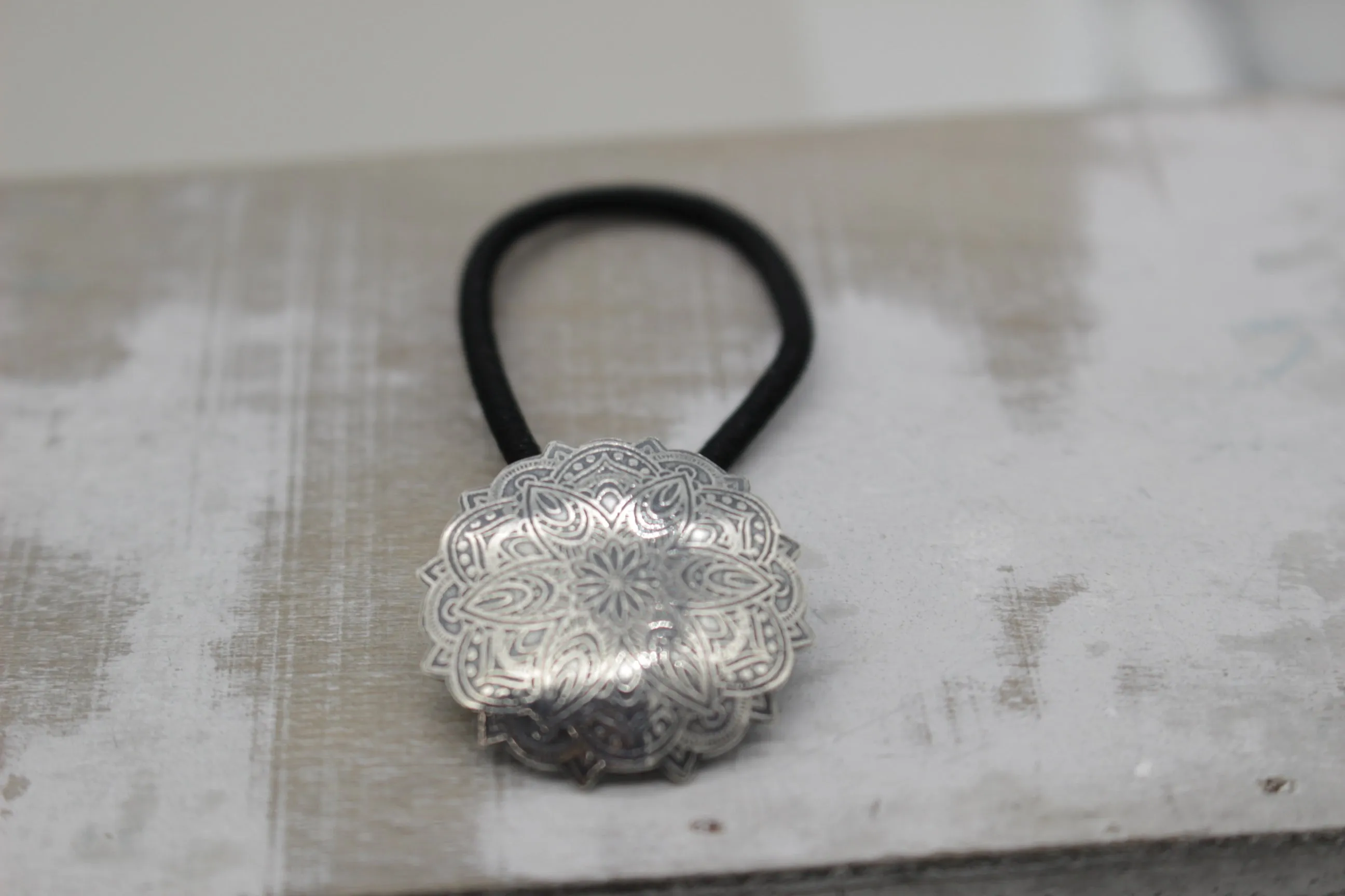 Mandala Ponytail Holder