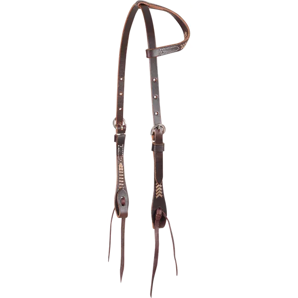 Martin Chocolate Rawhide Slip Ear Headstall
