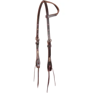 Martin Chocolate Rawhide Slip Ear Headstall