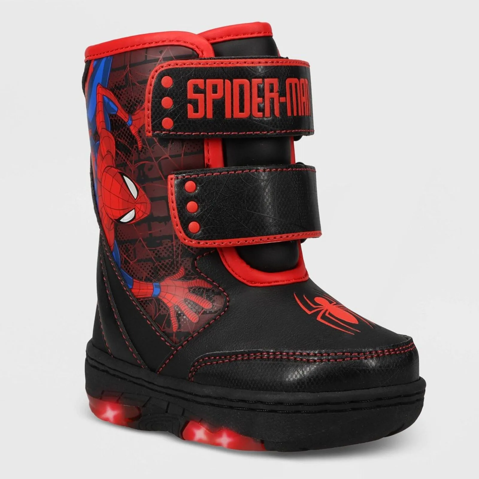 Marvel Toddler Boys Spider-Man Winter Boots 88236663 Red / Black 8T