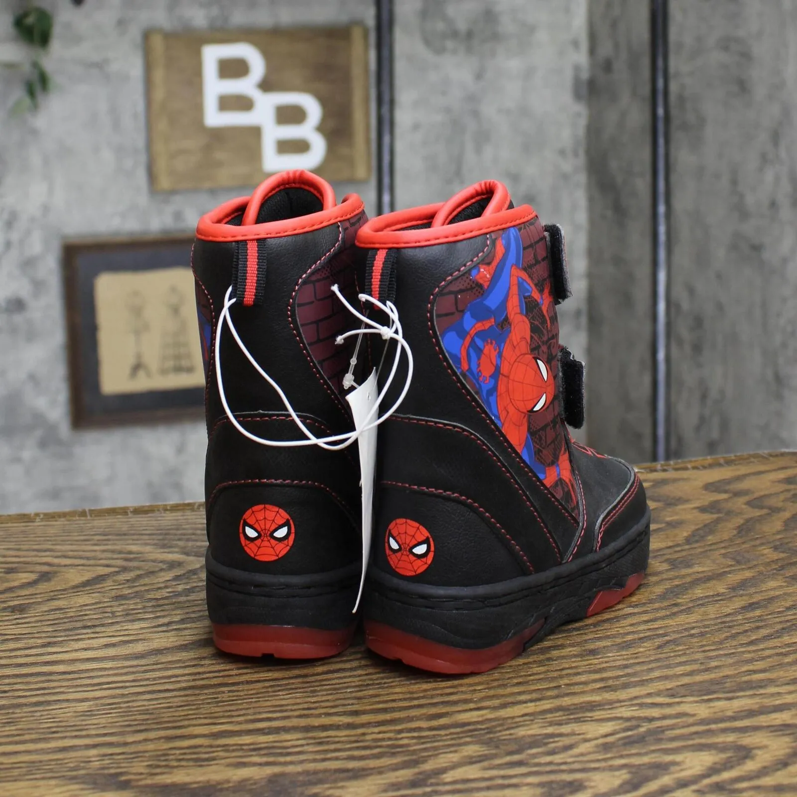 Marvel Toddler Boys Spider-Man Winter Boots 88236663 Red / Black 8T