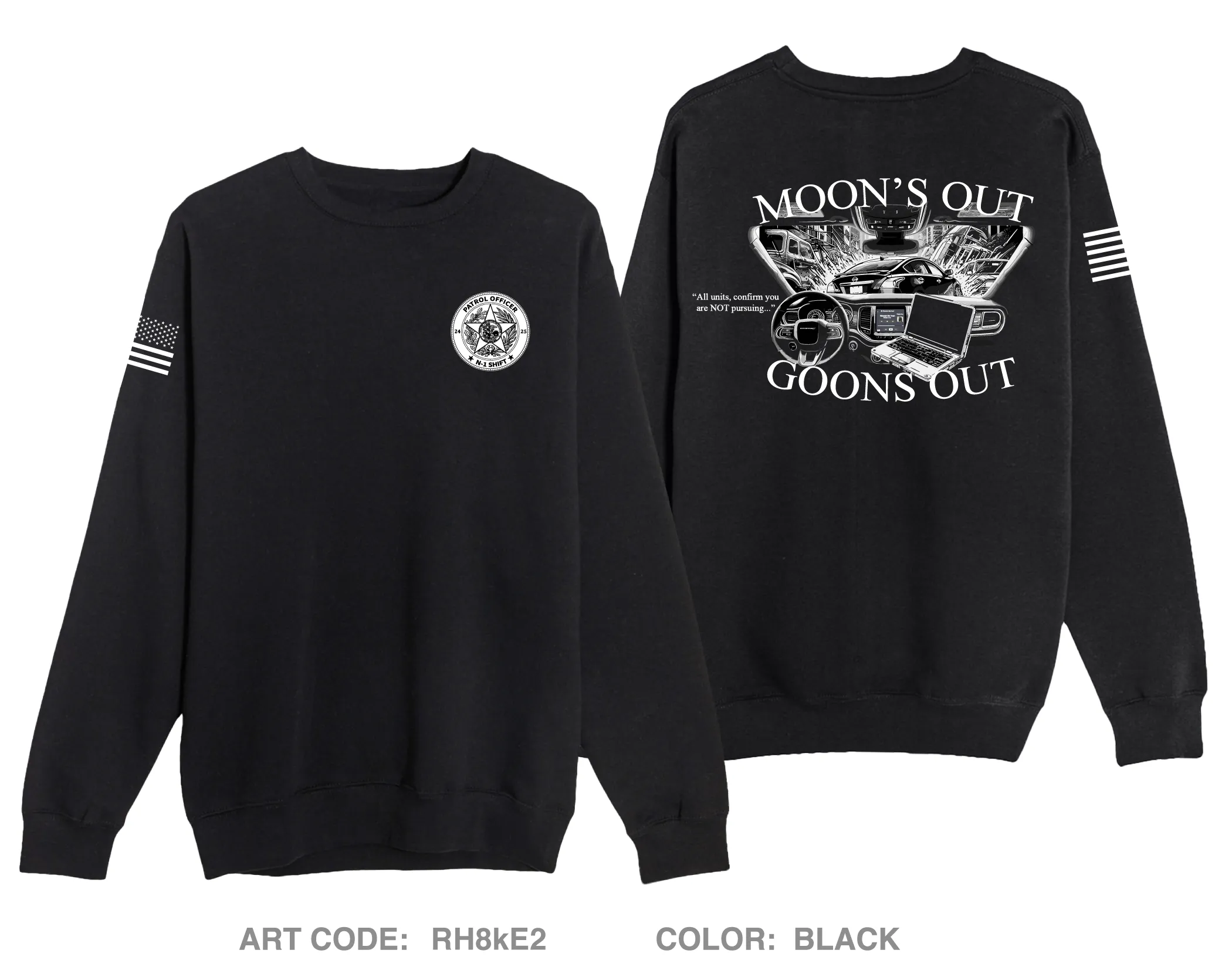 N1-24|25 Comfort Unisex Crewneck Sweatshirt - RH8kE2