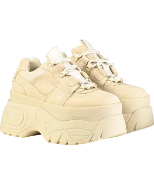 Naked Wolfe Beige Sinner Low-top 70mm Sneakers UK 4 EU 37 👠