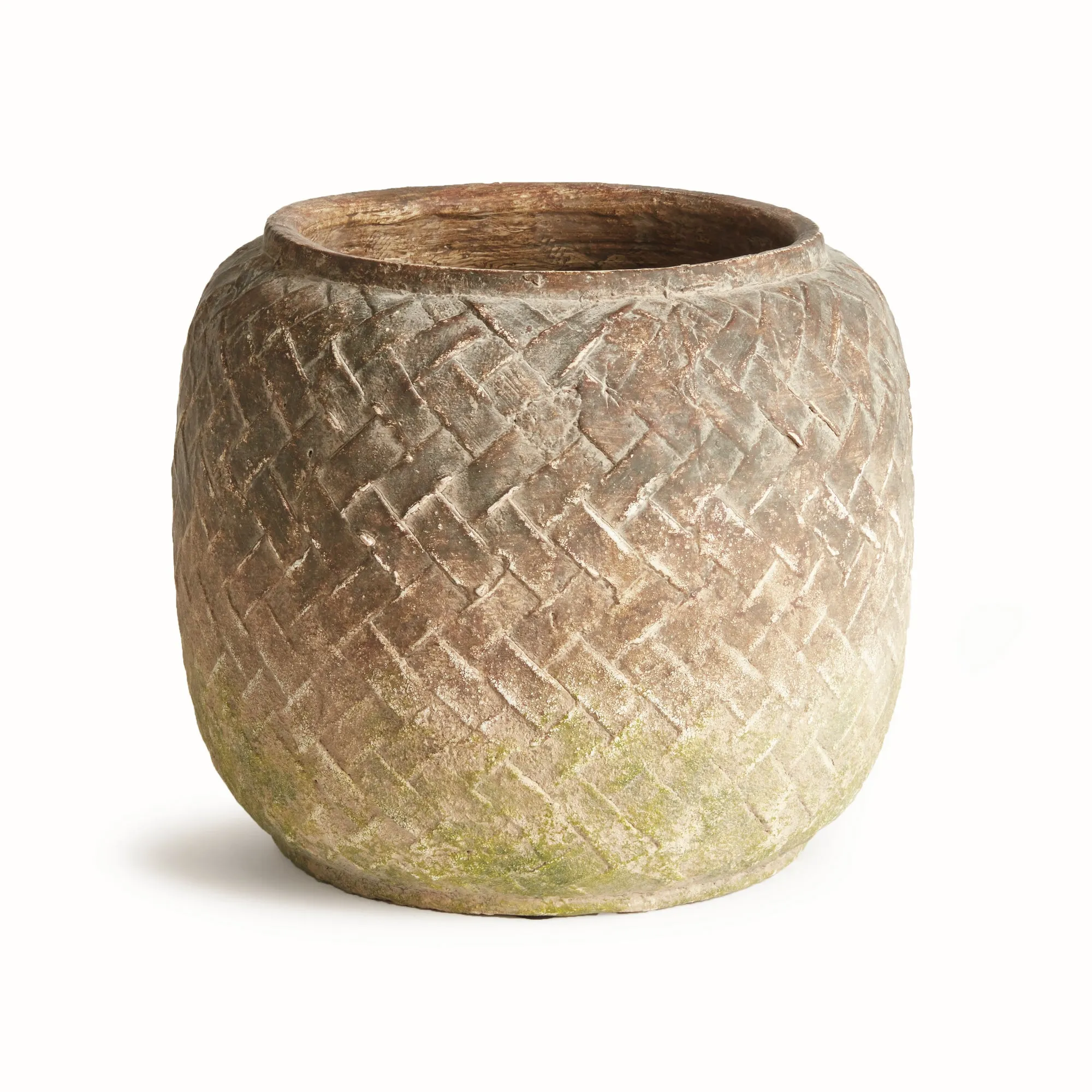 NAPA Home & Garden, WEATHERED GARDEN POT LARGE,N5DG41