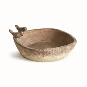 NAPA Home & Garden, WEATHERED GARDEN SQUARE BIRD TRAY,N5DG42