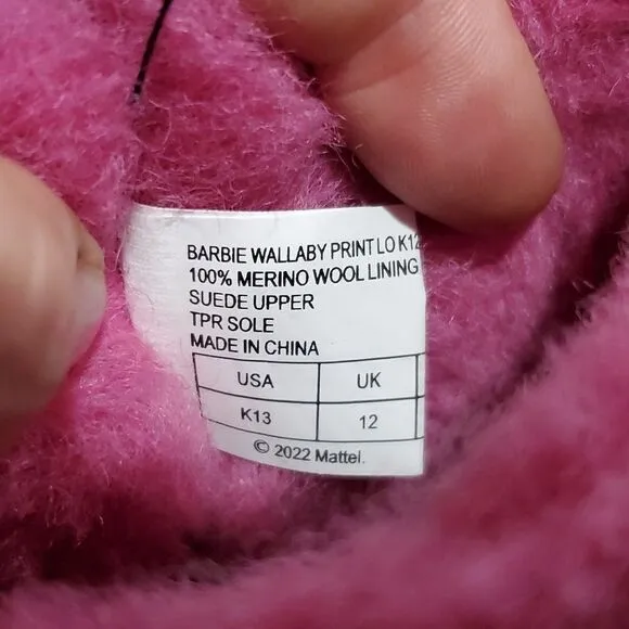 New Emu Australia Limited Edition Barbie Wallaby Boots