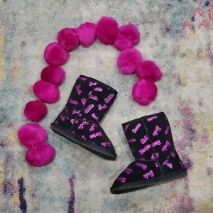 New Emu Australia Limited Edition Barbie Wallaby Boots