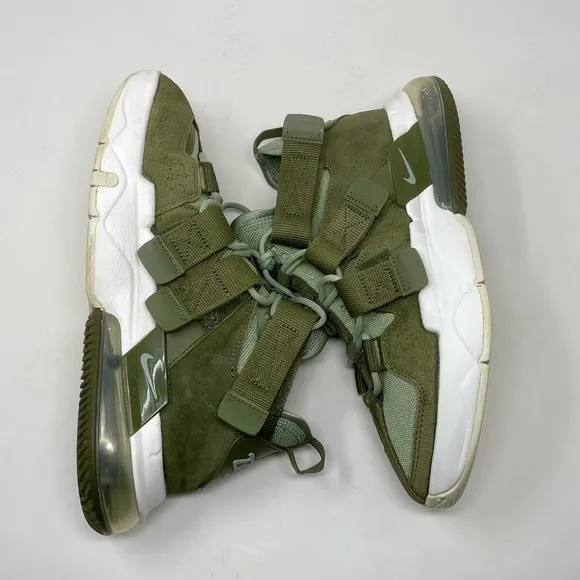 Nike Air Edge 270 Olive Mid Top Sneakers Mens 7 1/2 3434 L.5.7