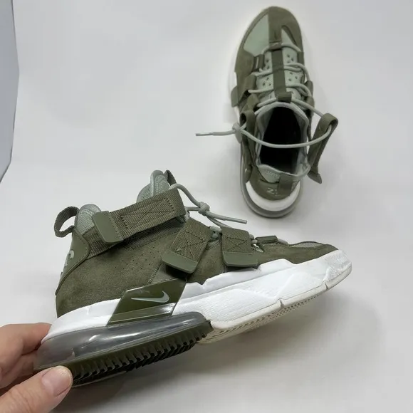 Nike Air Edge 270 Olive Mid Top Sneakers Mens 7 1/2 3434 L.5.7