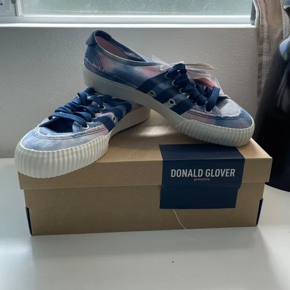 NWT Donald Glover X Adidas Nizza DG Premium Tie Dye Shoes Sneakers