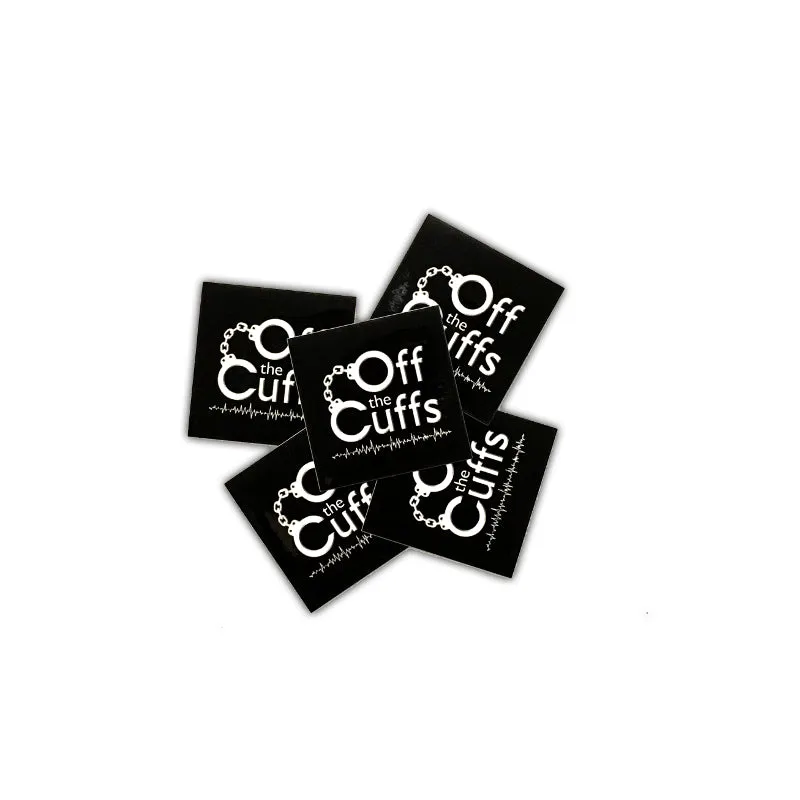 Off the Cuffs Sticker