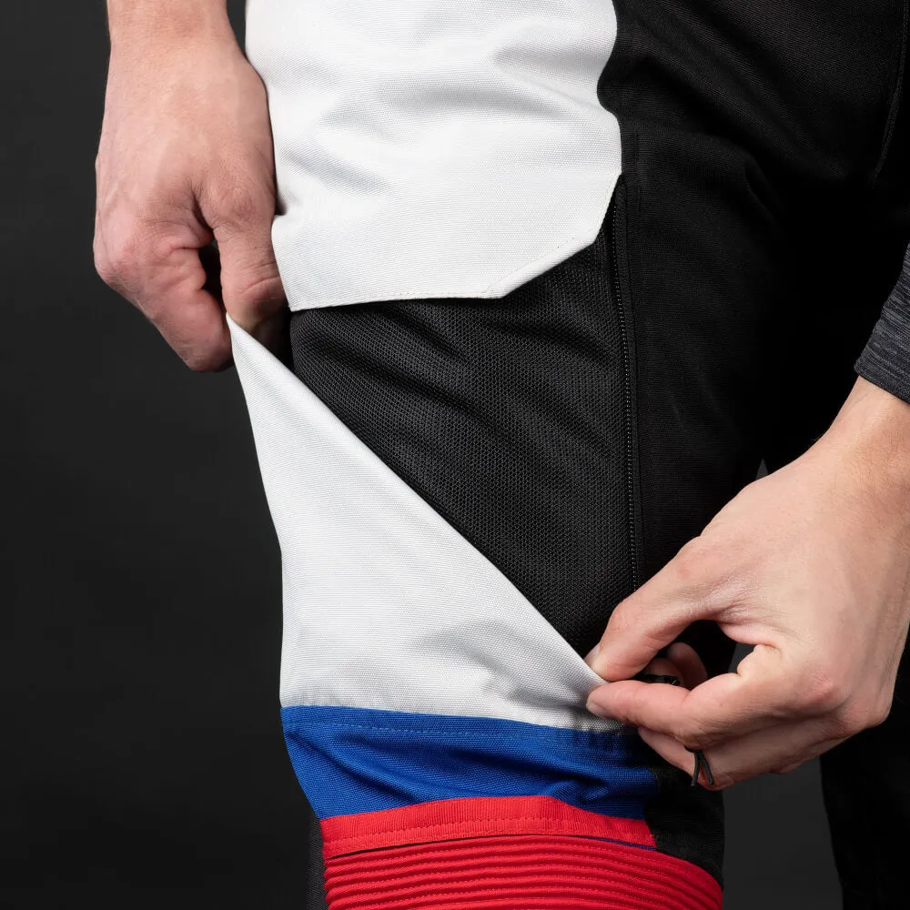 Oxford Rockland Pants Arctic / Black / Red
