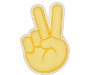 Peace Hand Sign Jibbitz