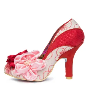 Peach Melba Red High Heel RED