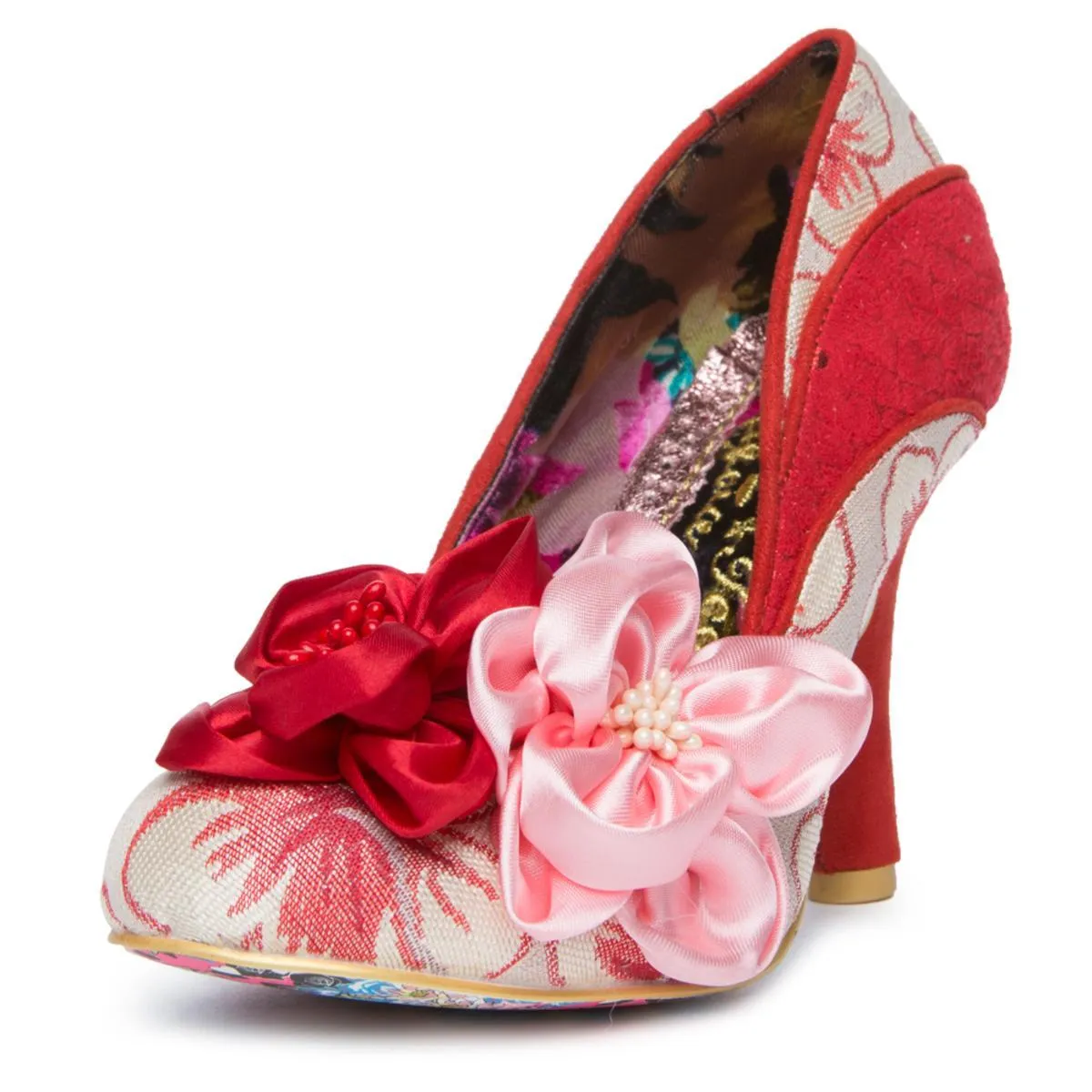 Peach Melba Red High Heel RED