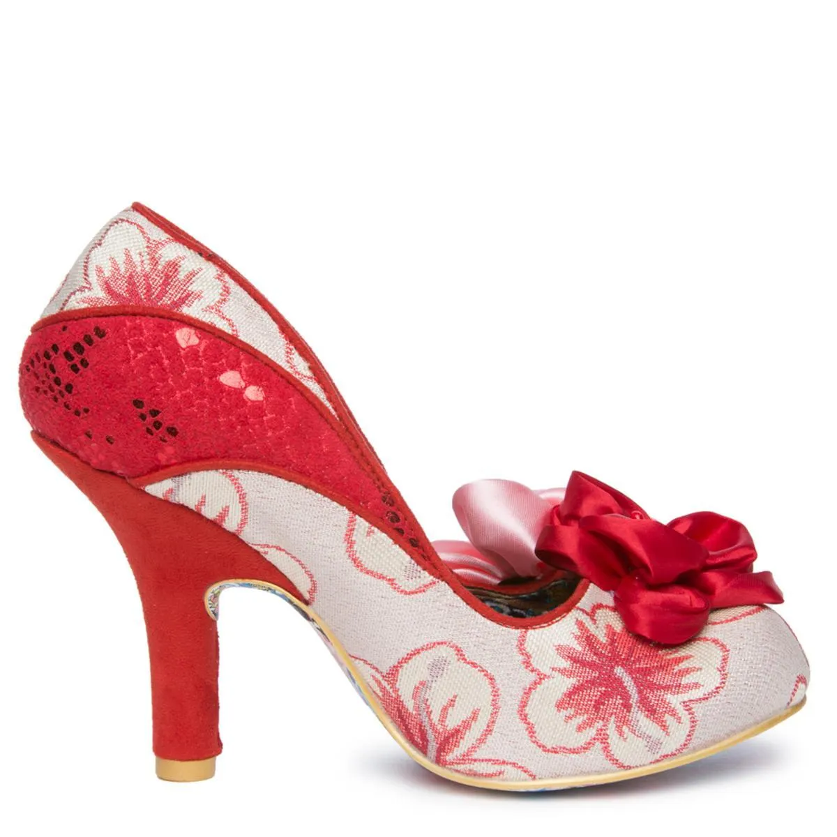 Peach Melba Red High Heel RED