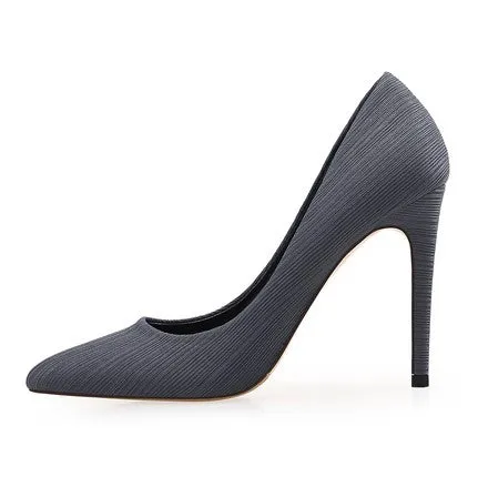Petite Silk Satin Dress High Heels AP152