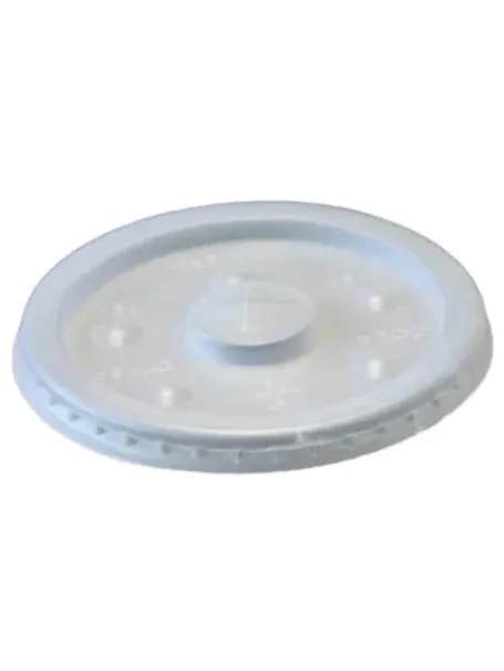 PLASTIC TRANSLUCENT STRAW LIDS FOR 32 OZ PAPER COLD CUPS 500CT