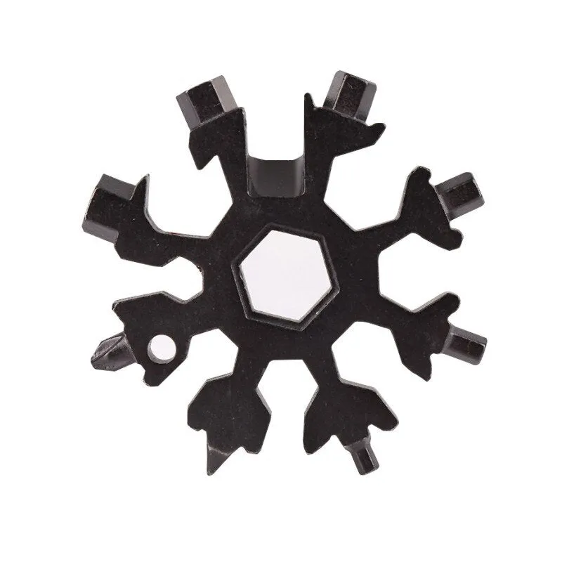 Portable Outdoor Snowflake Tool