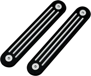 Pro-One Performance 908375B Turn Signal Eliminators - Ball-Milled - Black