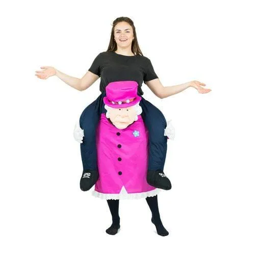 Queen Elizabeth Piggyback Costume