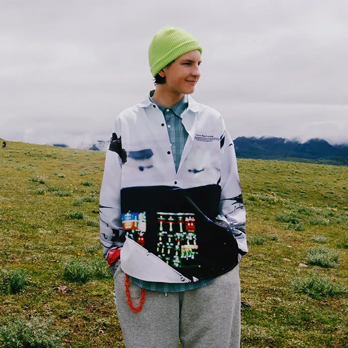 "CAPCUFF" Bonnet Streetwear Blanc - URB1™