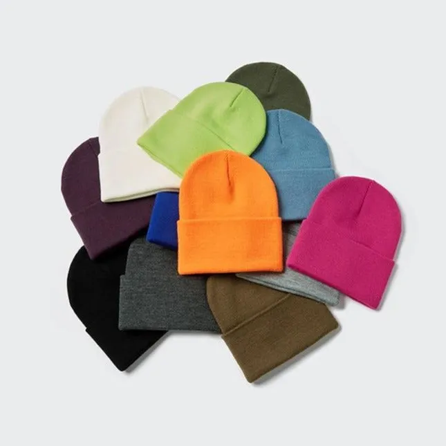 "CAPCUFF" Bonnet Violet Foncé Streetwear - URB1™