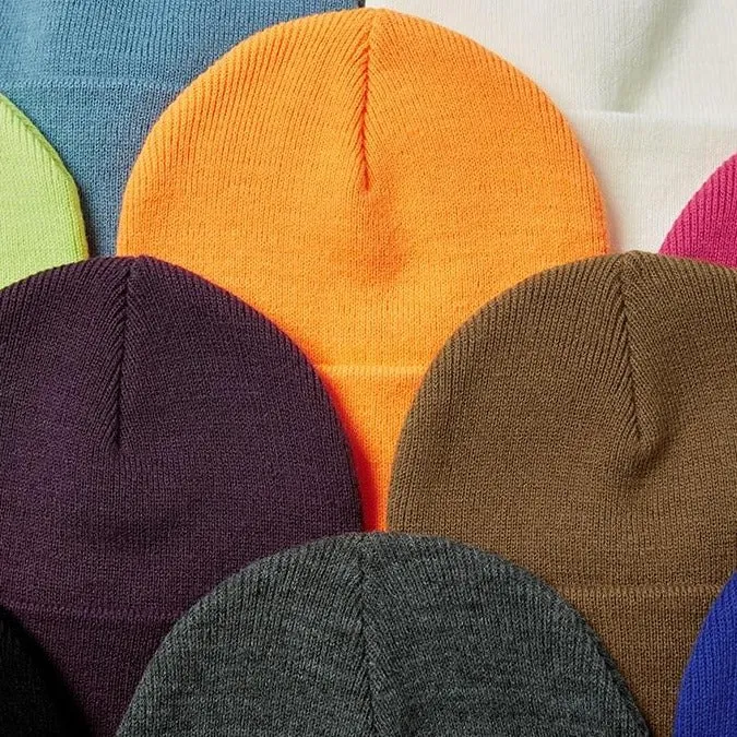 "CAPCUFF" Bonnet Violet Foncé Streetwear - URB1™
