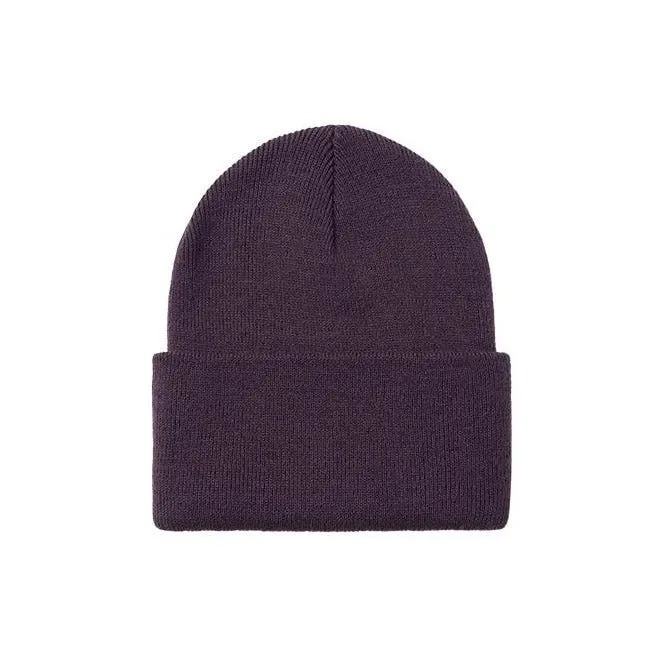 "CAPCUFF" Bonnet Violet Foncé Streetwear - URB1™