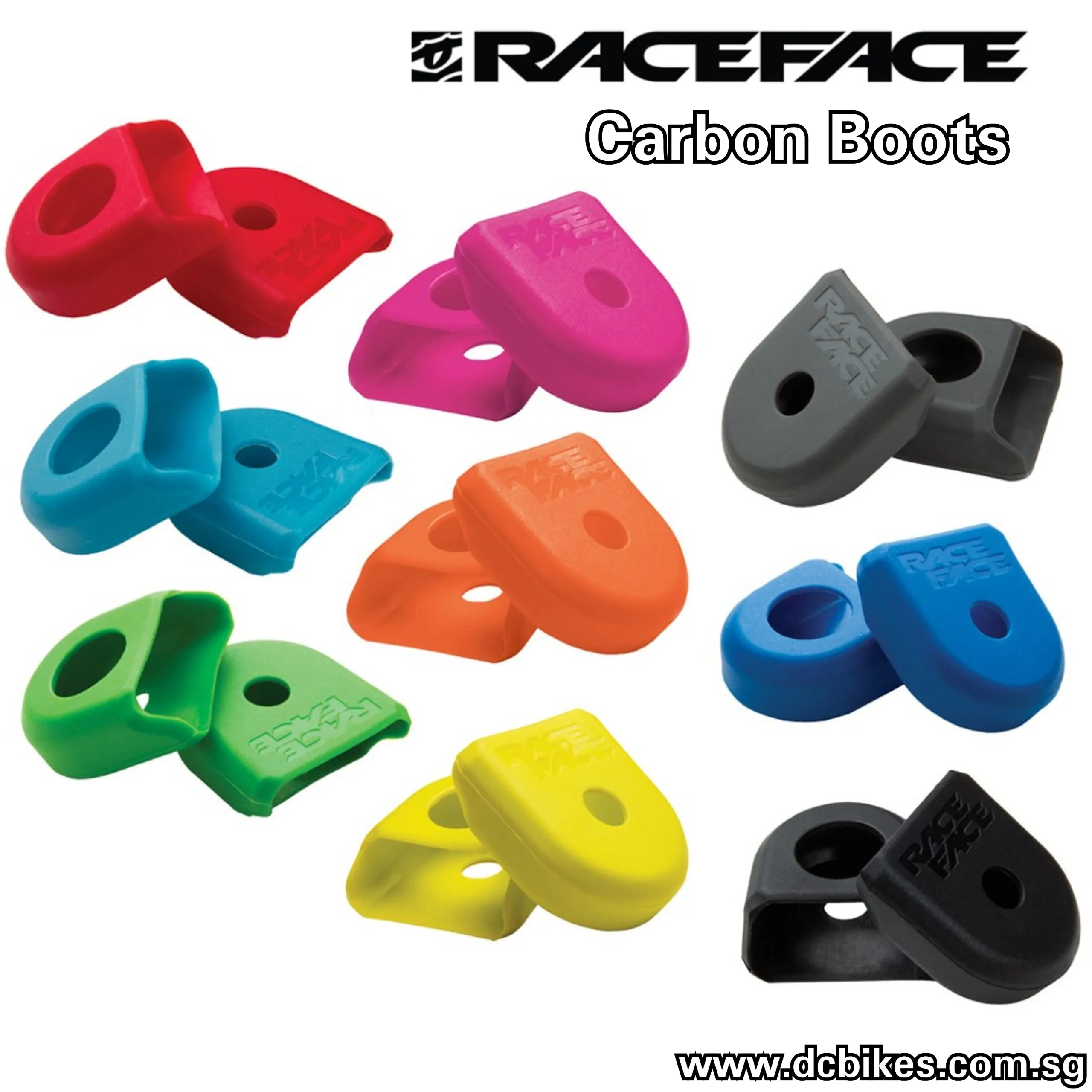 Raceface Crank Boots For Carbon MTB Bicycle Cranks